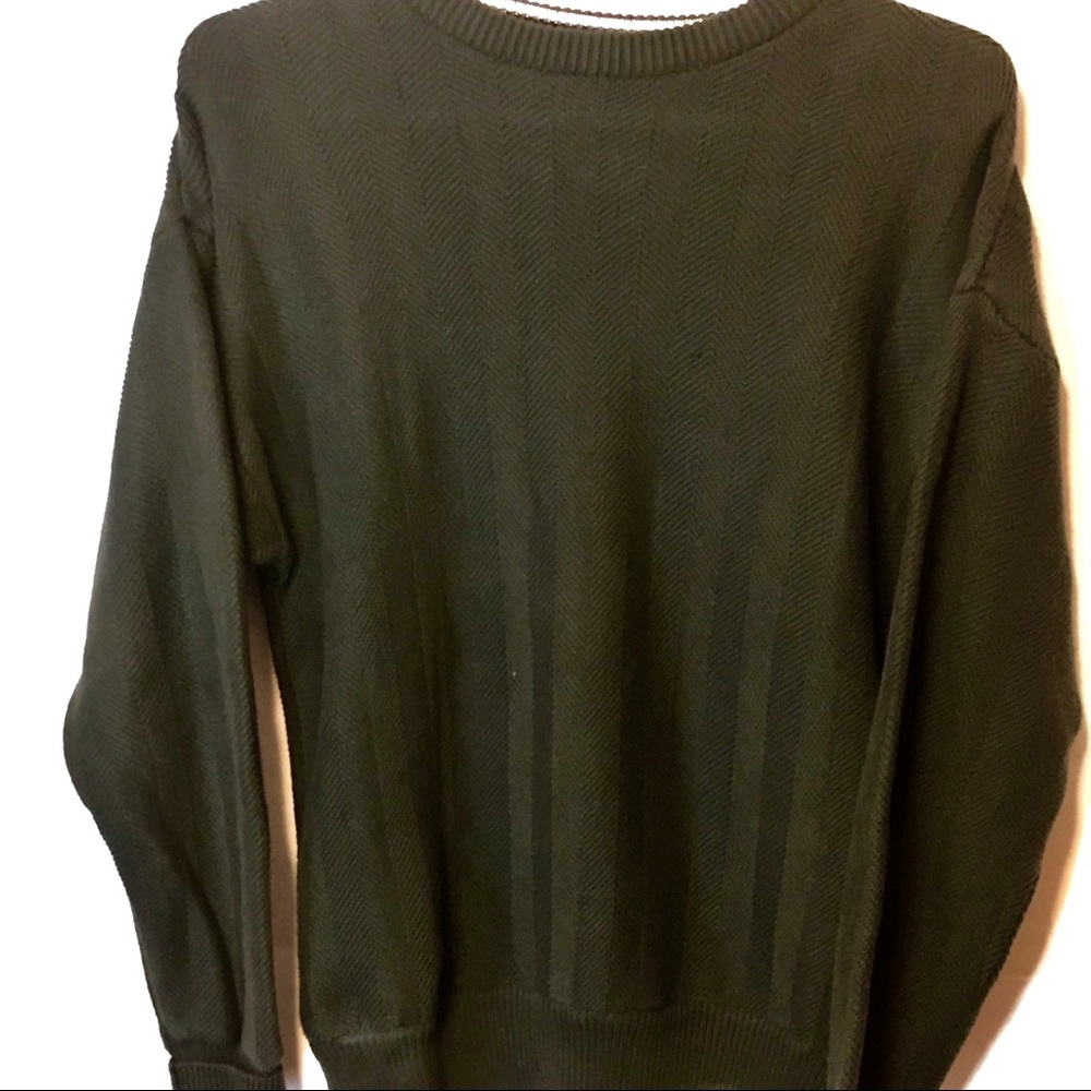 Roundtree & Yorke Mens Large Knit Crewneck Sweater